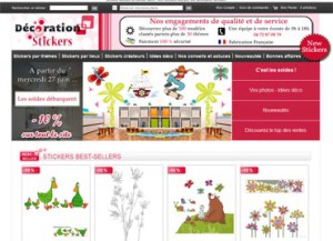 Soldes e commerce Decoration-Stickers