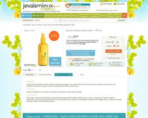 Jevaismieuxmerci Fiche produit e commerce