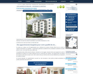 Refonte site web immobilier Edouard Denis Programme