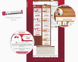 E commerce Cavissima, création page web