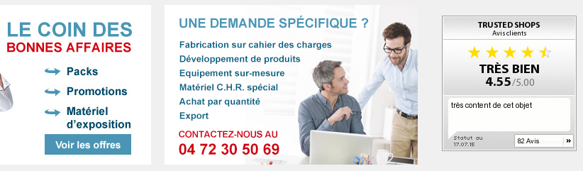 Détails offre professionnelle page accueil site e commerce bacchus