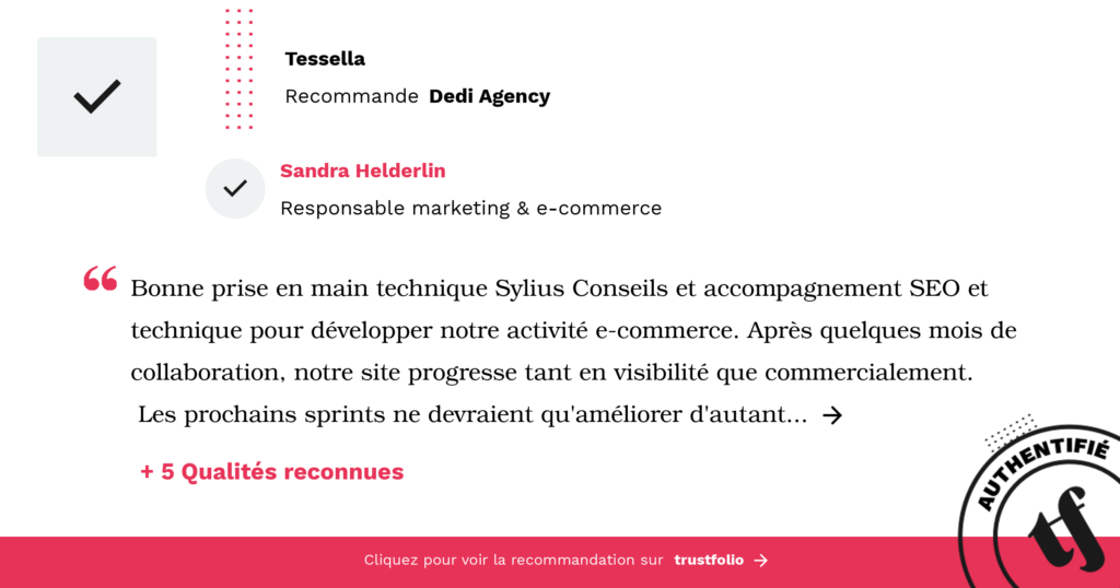 Reprise et évolution site e-commerce Sylius