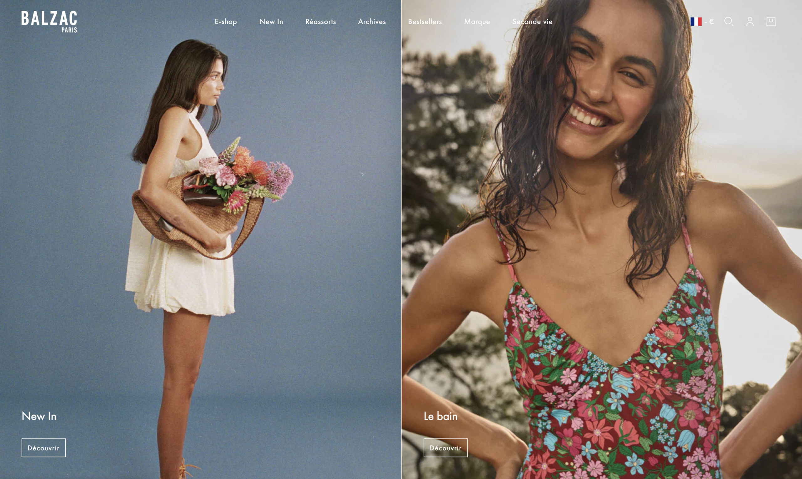 Homepage Balzac Paris
